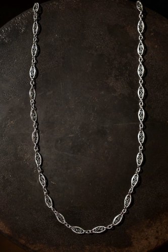 us 1920's~ silver chain necklace