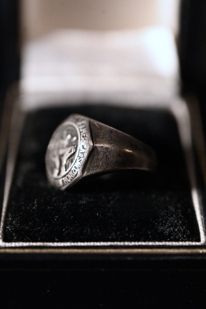 us 1940's~ "Balfour" silver ring