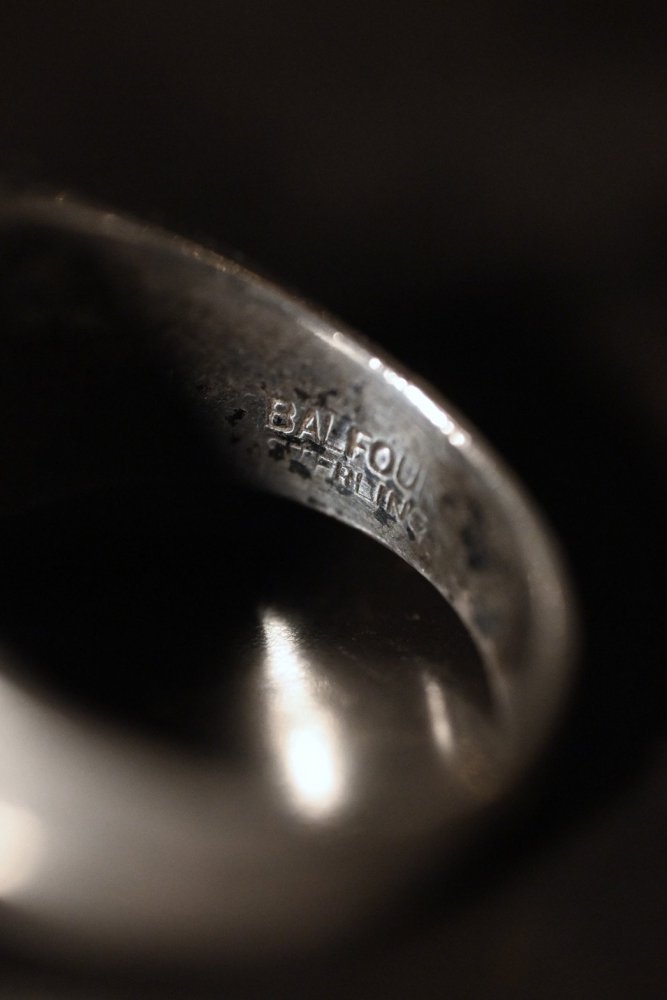 us 1940's~ "Balfour" silver ring