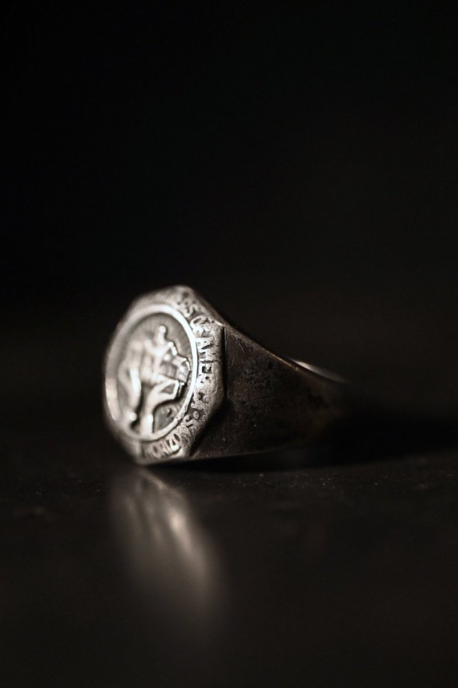 us 1940's~ "Balfour" silver ring