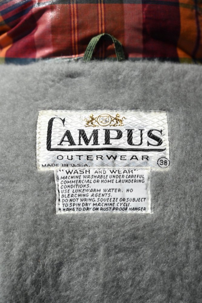 us 1960's "Campus" check jacket