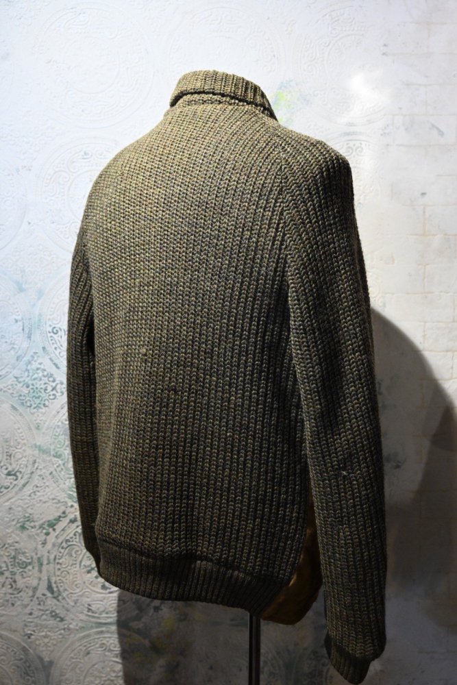 us 1960's "Mcgregor" knit  nubuck jacket