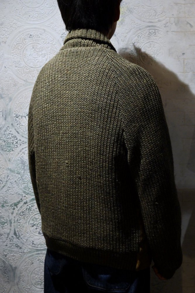 us 1960's "Mcgregor" knit  nubuck jacket