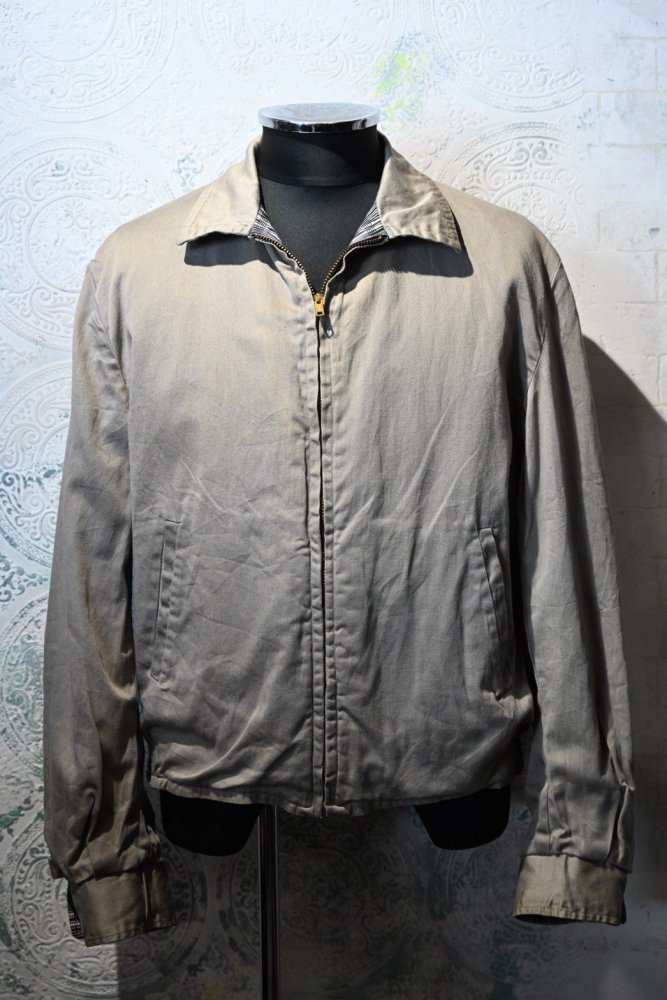 us 1950's~ reversible cotton jacket