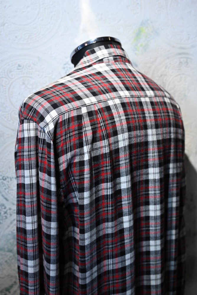 us 1960's "GERSTL" rayon check shirt