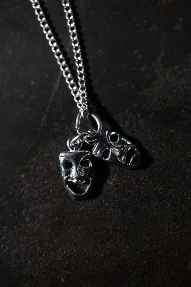 Vintage silver two face necklace