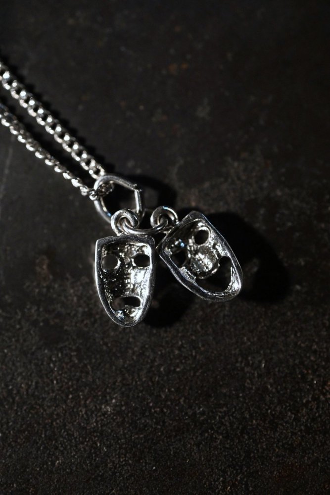 Vintage silver two face necklace