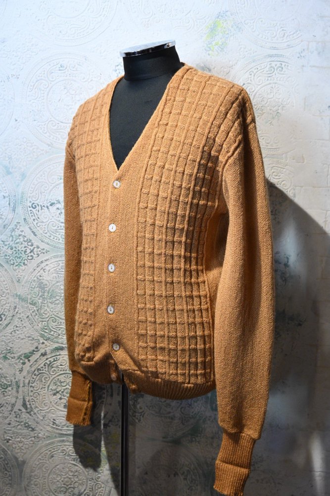 us 1960's "Campus" mohair wool cardigan