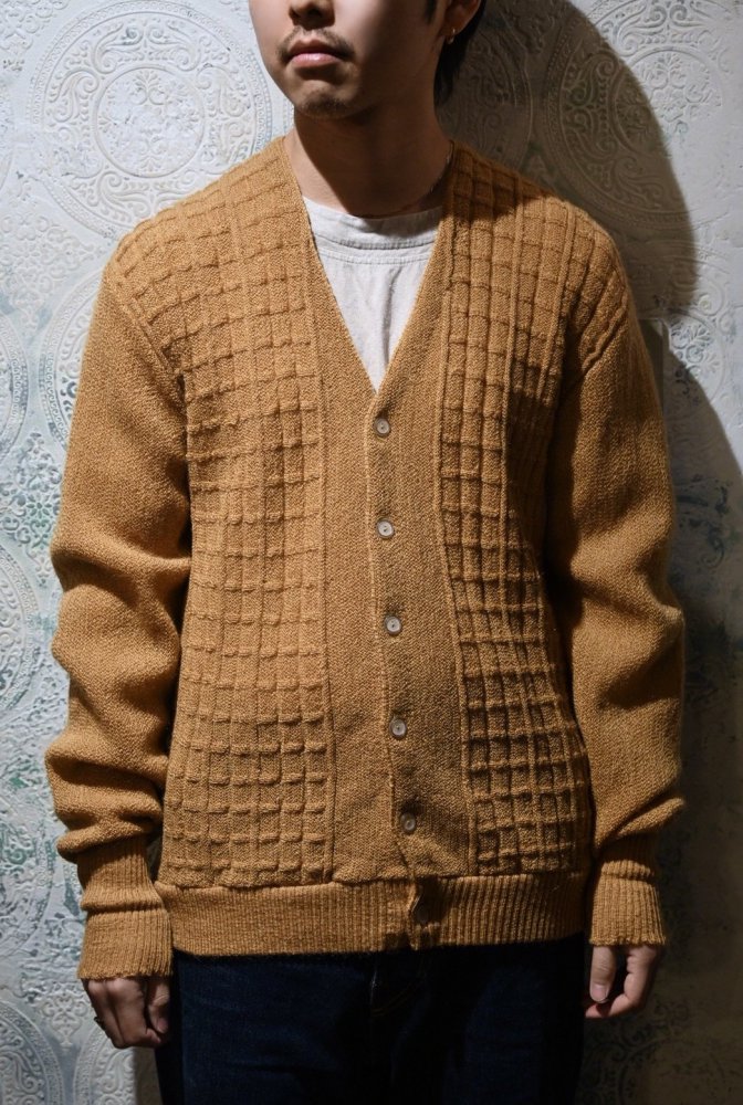 us 1960's "Campus" mohair wool cardigan