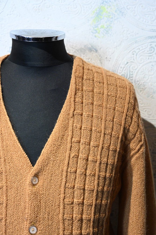 us 1960's "Campus" mohair wool cardigan