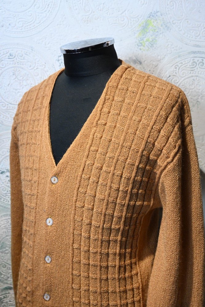 us 1960's "Campus" mohair wool cardigan