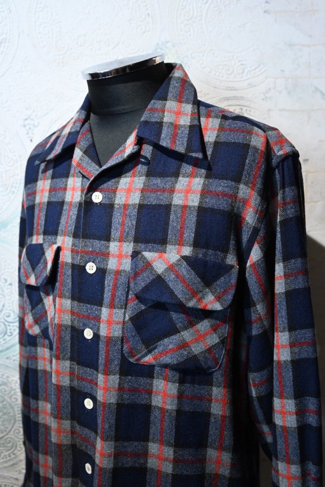 us 1960's "Mcgregor" wool shirt