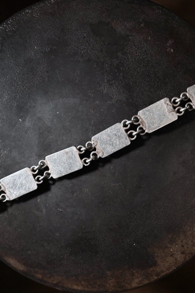 Mexico vintage silver  onyx bracelet