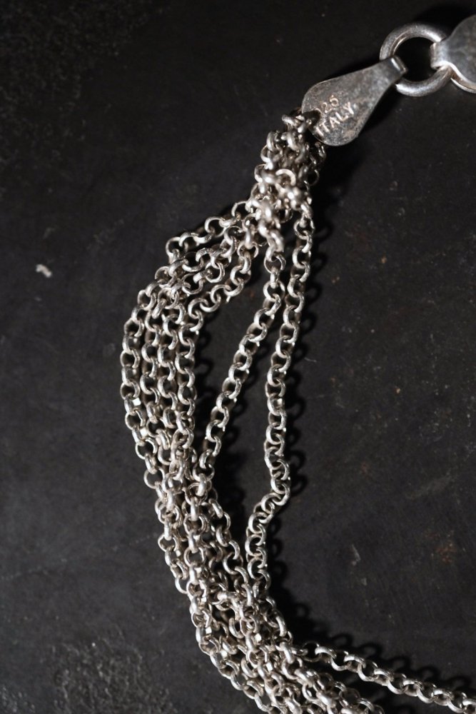 Italy vintage silver chain bracelet