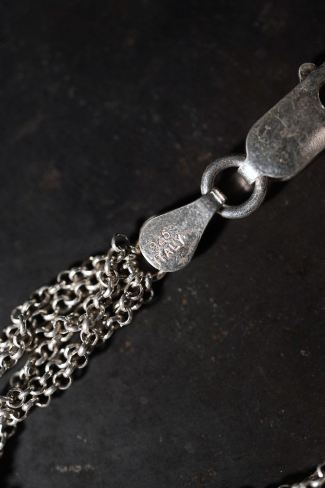 Italy vintage silver chain bracelet