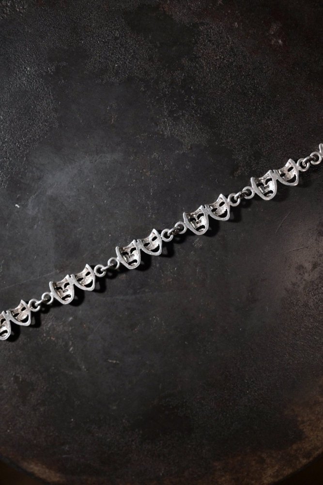 Vintage silver two face bracelet