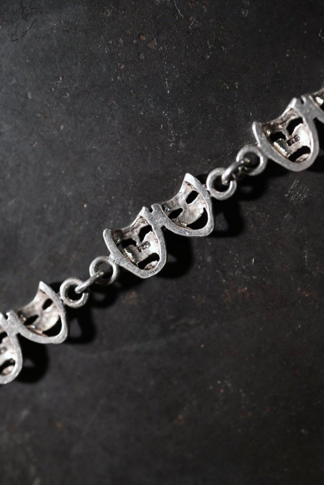 Vintage silver two face bracelet