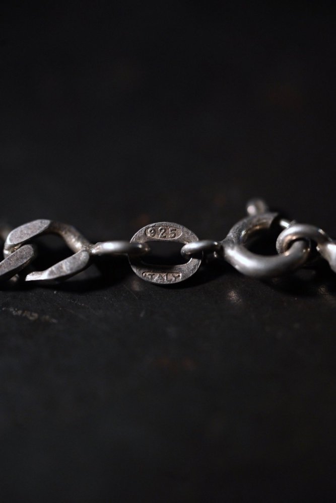 Italy vintage silver chain bracelet