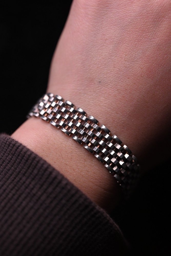 Vintage silver chain bracelet