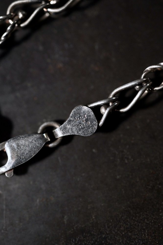 Italy vintage silver chain bracelet