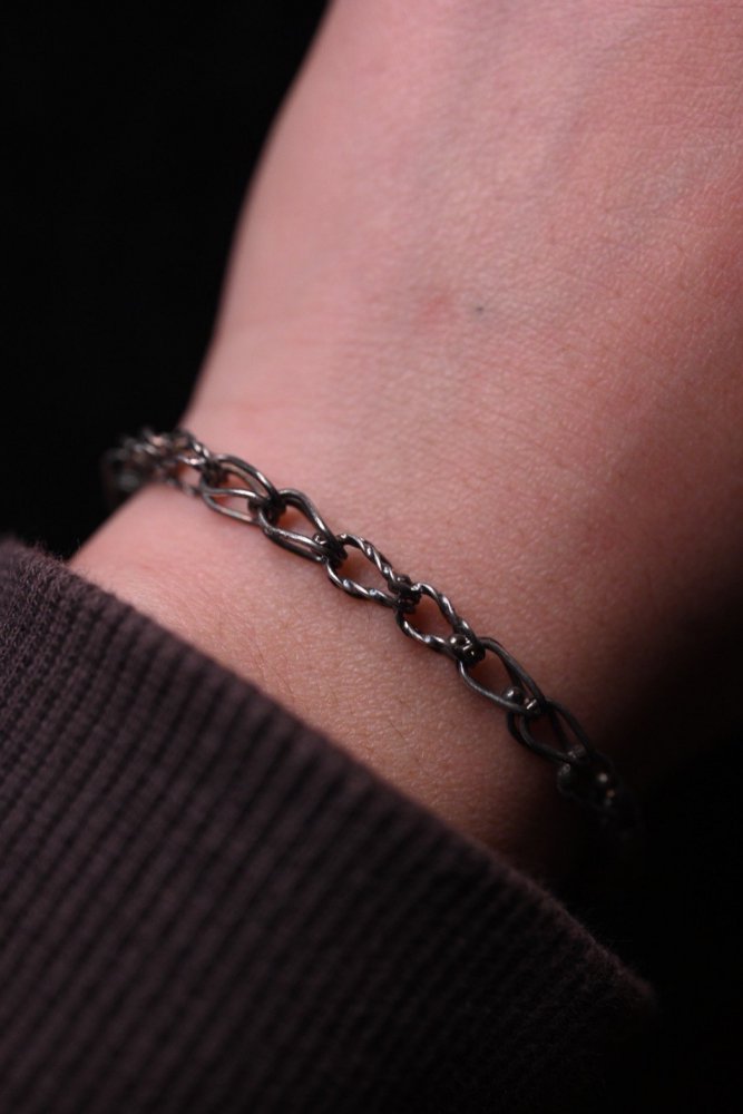 Italy vintage silver chain bracelet