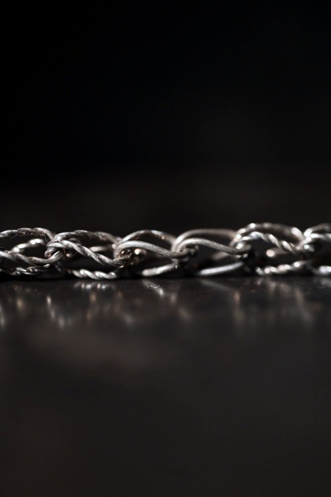 Italy vintage silver chain bracelet