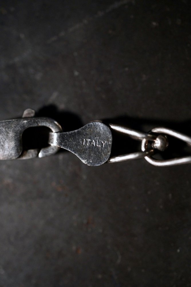 Italy vintage silver chain bracelet