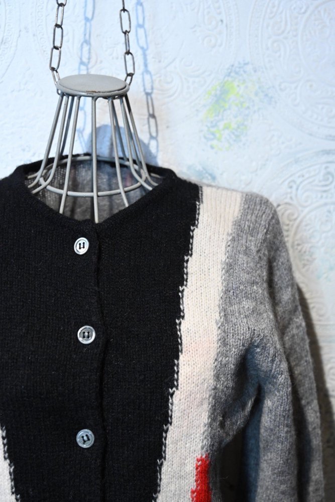 us 1960's knit cardigan