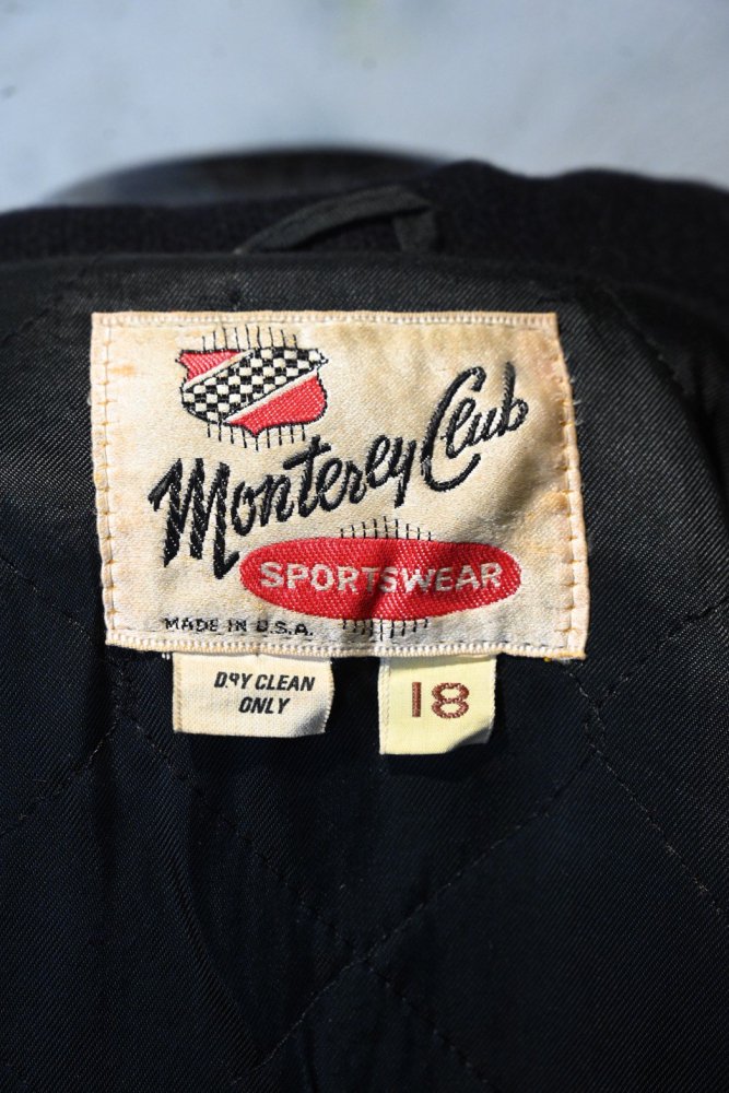 us 1960's "Monterey club" wool pea coat