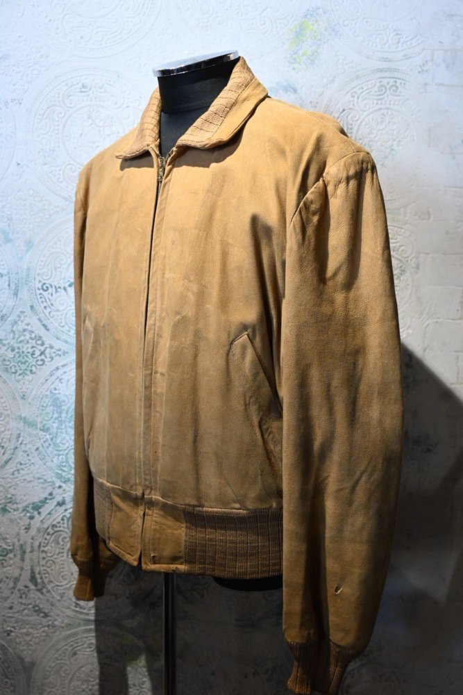 us 1950's~ "White Stag" nubuck jacket