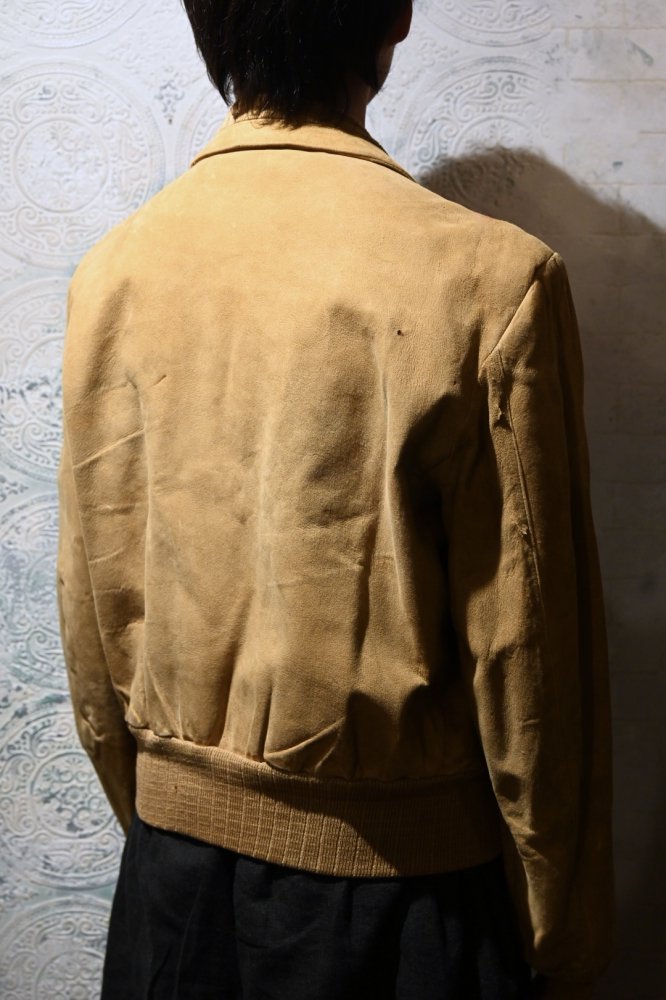 us 1950's~ "White Stag" nubuck jacket