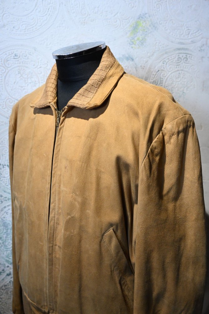 us 1950's~ "White Stag" nubuck jacket