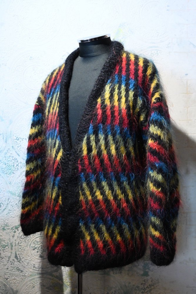 Vintage hand made mohair cardigan