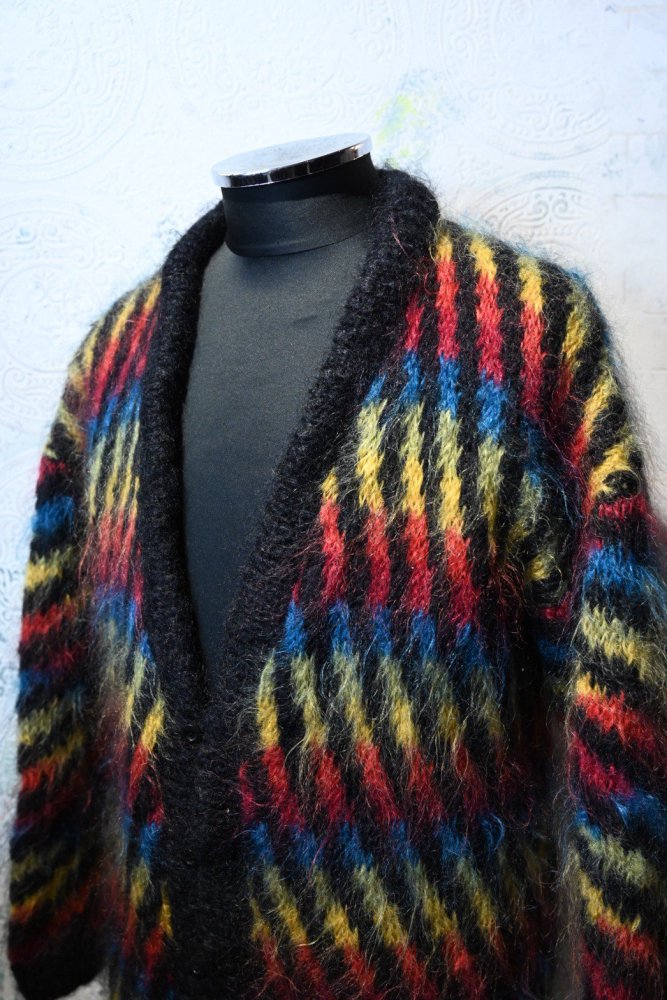 Vintage hand made mohair cardigan