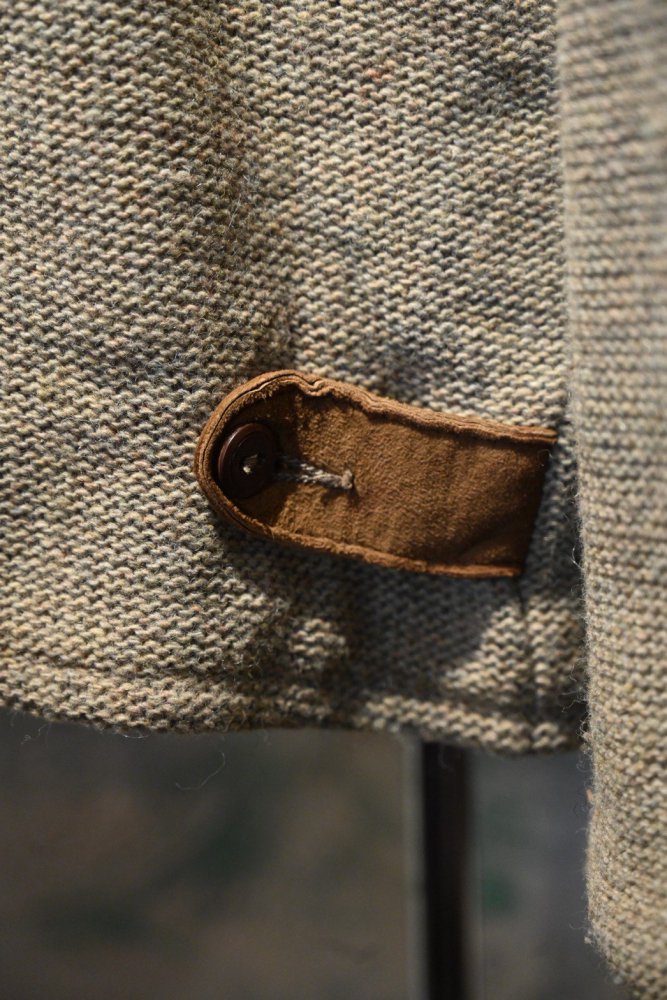 us 1960's nubuck  wool knit jacket