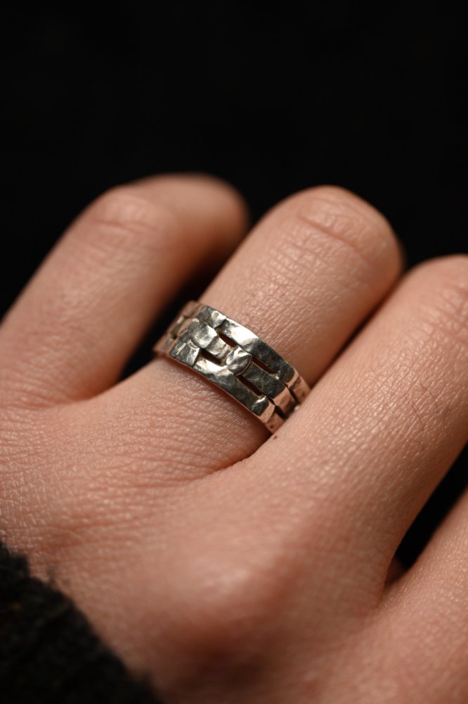 Mexico vintage silver ring