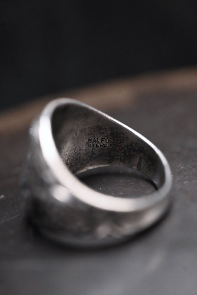 Mid 20th "FFA" heavy silver ring