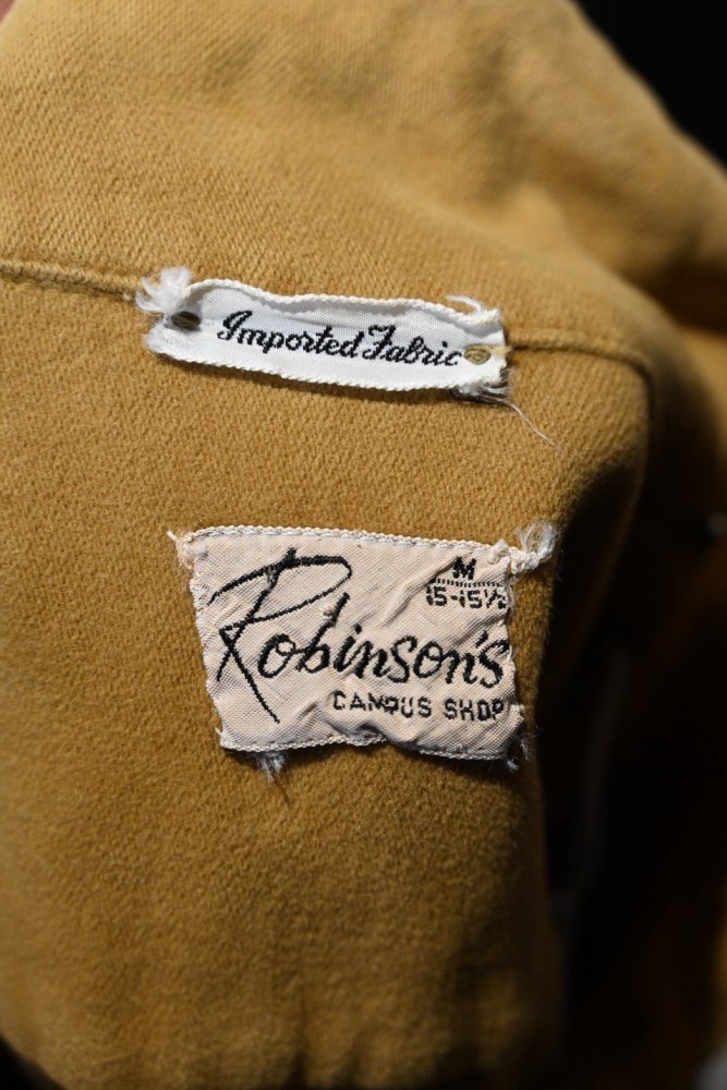 us 1960's "Robinson's" pullover shirt