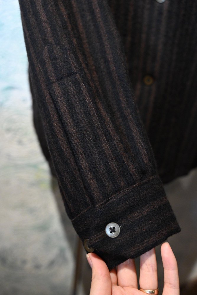 us 1960's "Pilgrim" wool stripe shirt