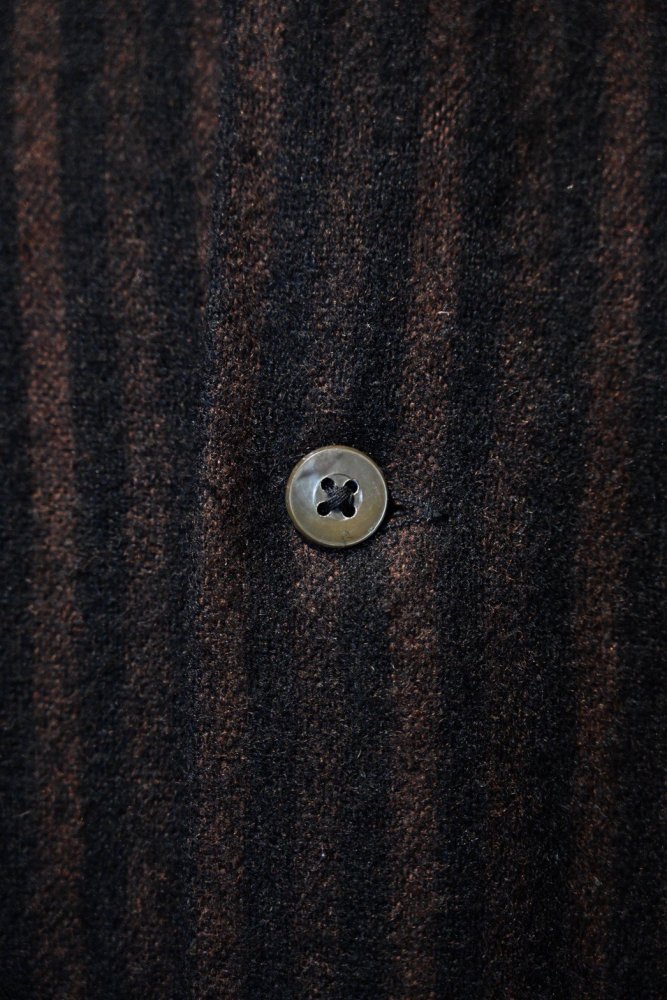 us 1960's "Pilgrim" wool stripe shirt