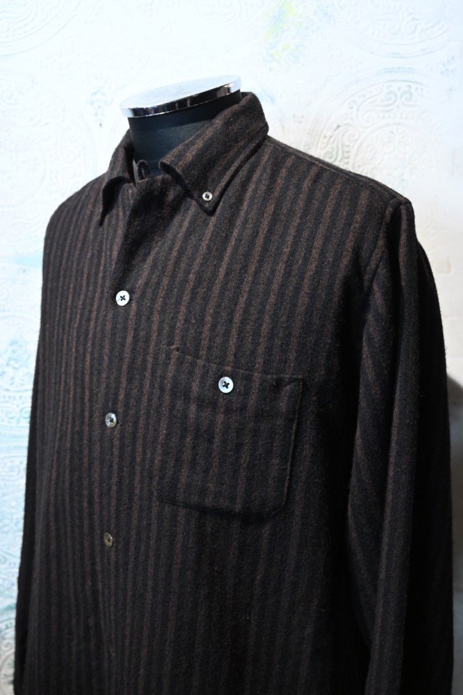 us 1960's "Pilgrim" wool stripe shirt