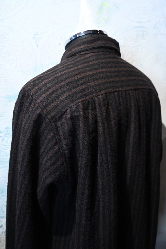 us 1960's "Pilgrim" wool stripe shirt