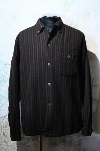 us 1960's "Pilgrim" wool stripe shirt