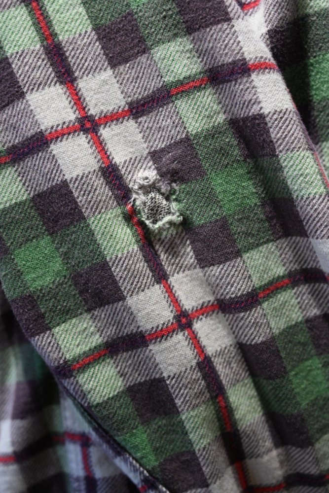 us 1960'~ "Sussex" cotton flannel shirt