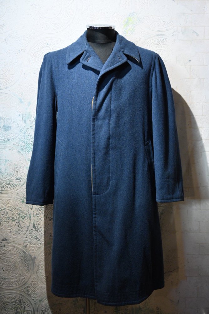 us 1960's cotton  wool reversible coat