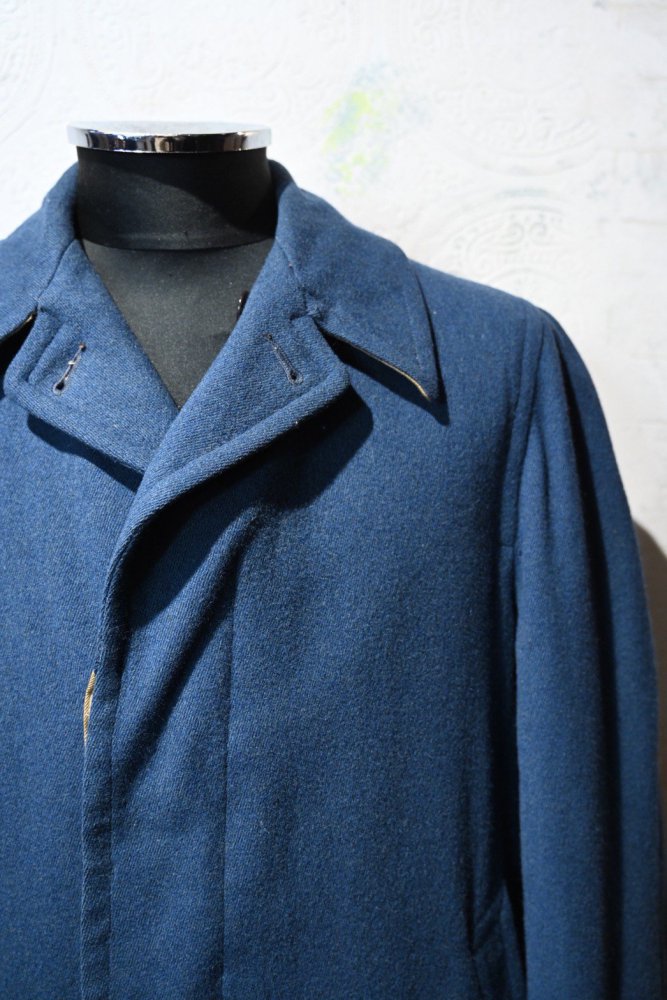 us 1960's cotton  wool reversible coat