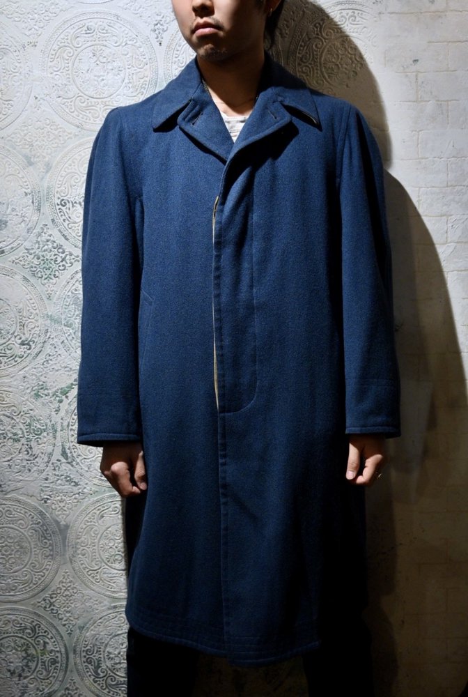 us 1960's cotton  wool reversible coat