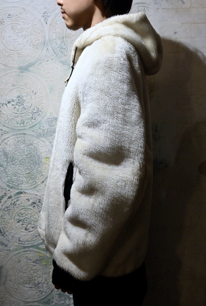 us 1960's~ boa  nylon reversible parka