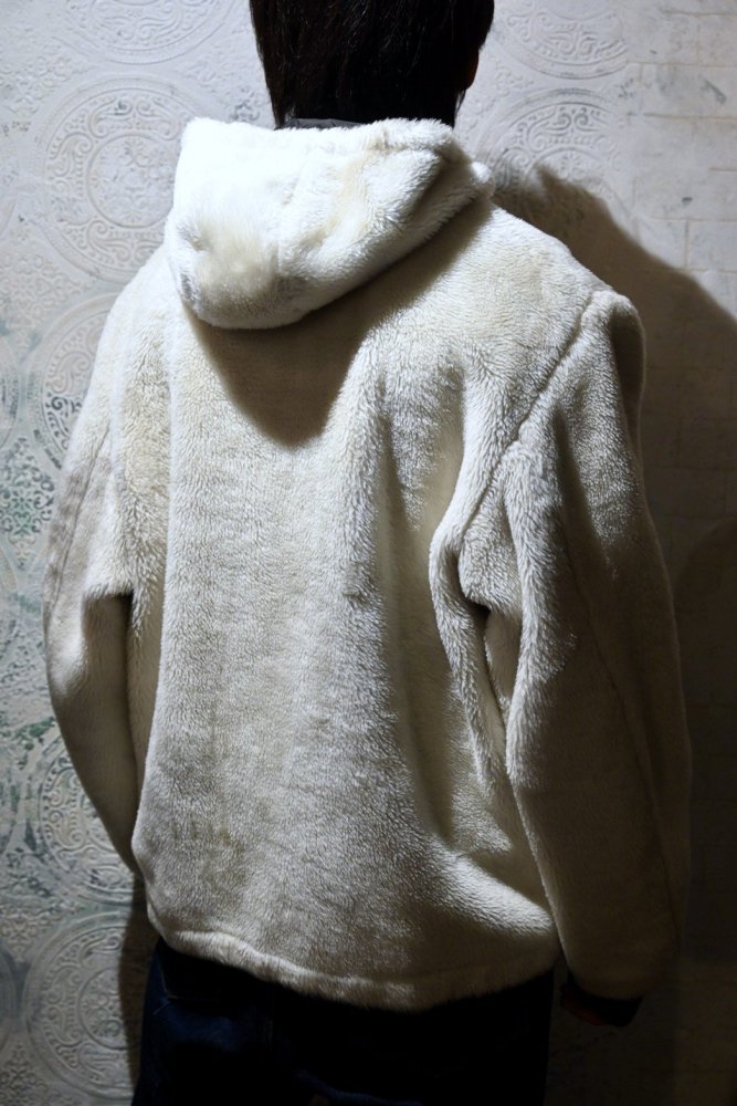 us 1960's~ boa  nylon reversible parka