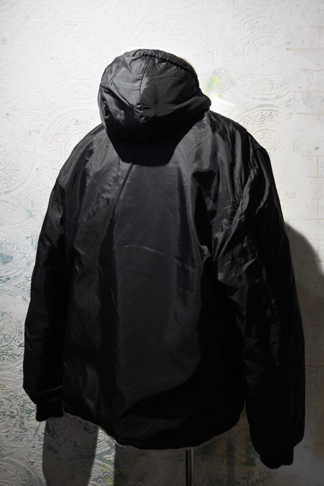 us 1960's~ boa  nylon reversible parka